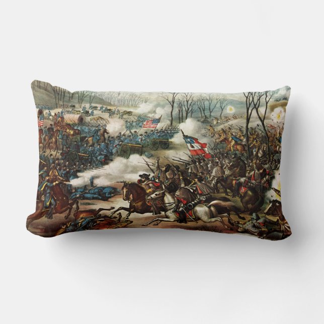 Battle of Pea Ridge Lumbar Pillow (Front)