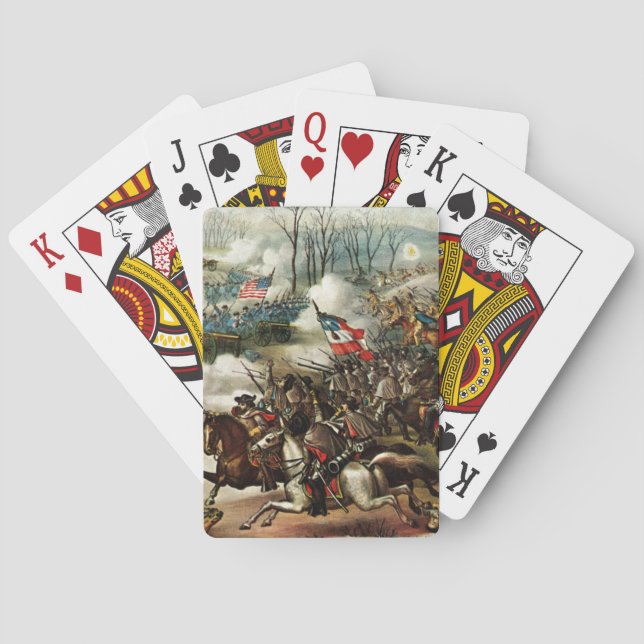 Battle of Pea Ridge Poker Cards (Back)