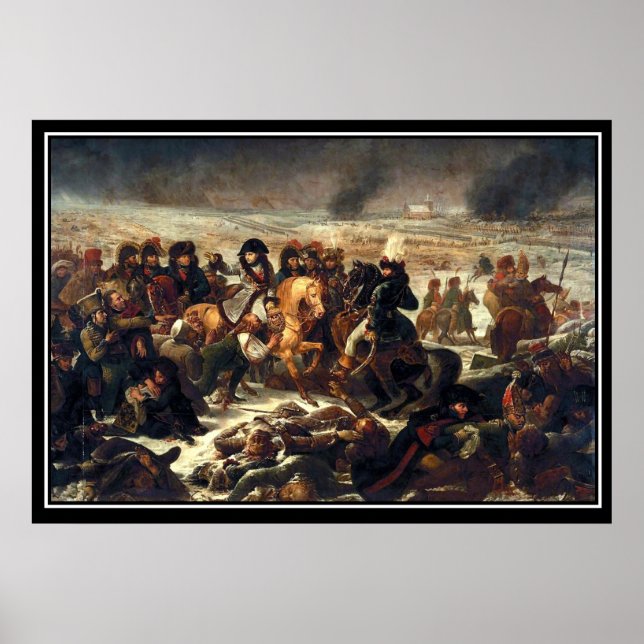 Battle of Preussisch-Eylau, 7 and 8 February 1807 Poster (Front)
