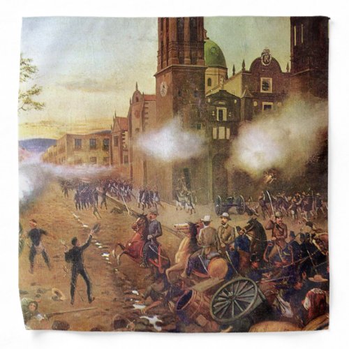 Battle of Puebla Mexican History Bandana