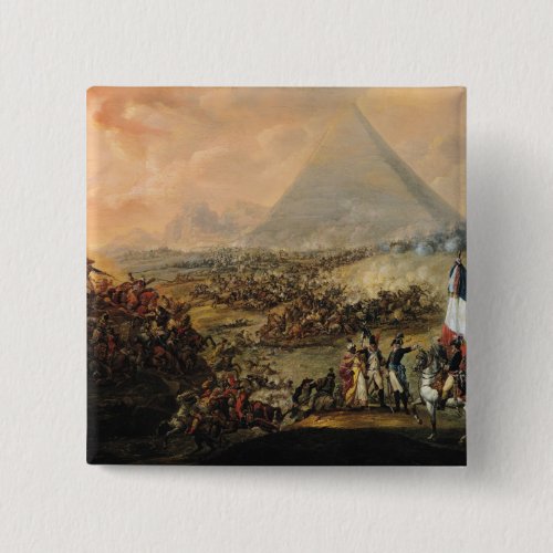 Battle of Pyramids 21 July 1798 Pinback Button