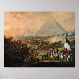 Battle of Pyramids, 21 July 1798 Poster