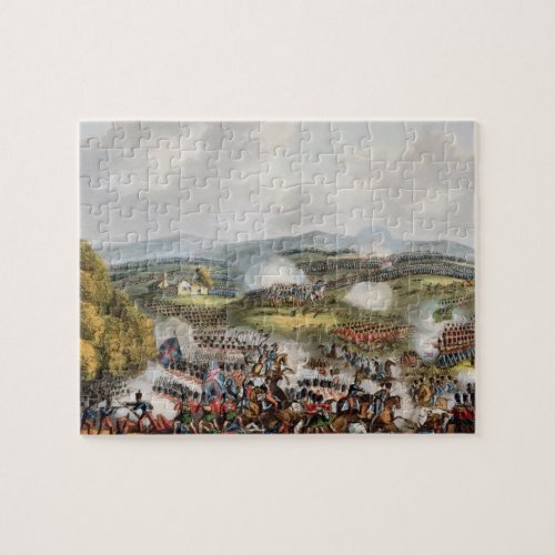 Battle of Quatre Bras June 16th 1815 from The M Jigsaw Puzzle