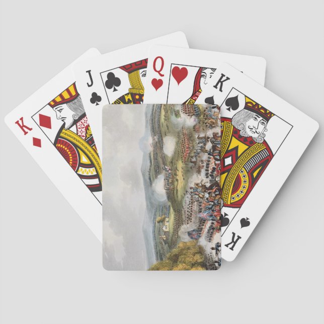 Battle of Quatre Bras, June 16th 1815, from 'The M Poker Cards (Back)