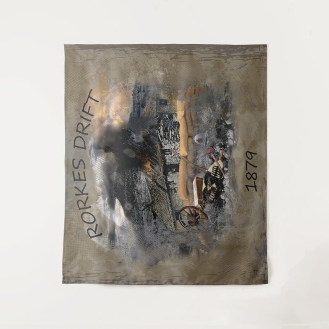 Battle Of Rorke's Drift 1879 Tapestry (Front)