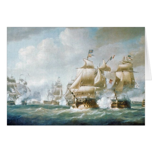 Battle of Santo Domingo 1800s Cards (Front Horizontal)