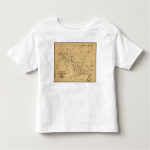 Battle of Shiloh - Civil War Panoramic Map 2 Toddler T-shirt