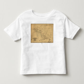 Battle of Shiloh - Civil War Panoramic Map 2 Toddler T-shirt