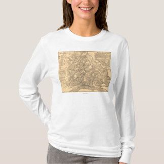 Battle of Shiloh - Civil War Panoramic Map 3 T-Shirt