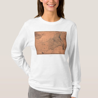 Battle of Shiloh - Civil War Panoramic Map 5 T-Shirt