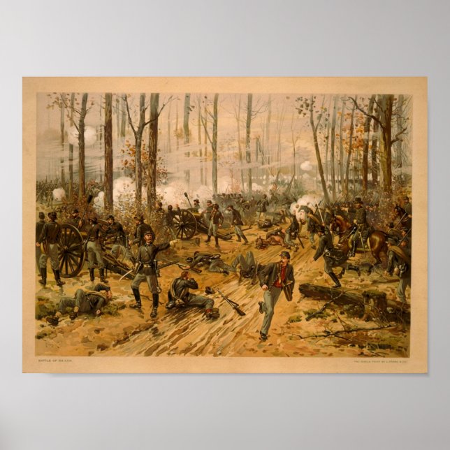 Battle of Shiloh Poster (Front)