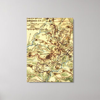 Battle of Spotsylvania Court House Canvas Print