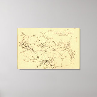 Battle of Spotsylvania Court House Canvas Print