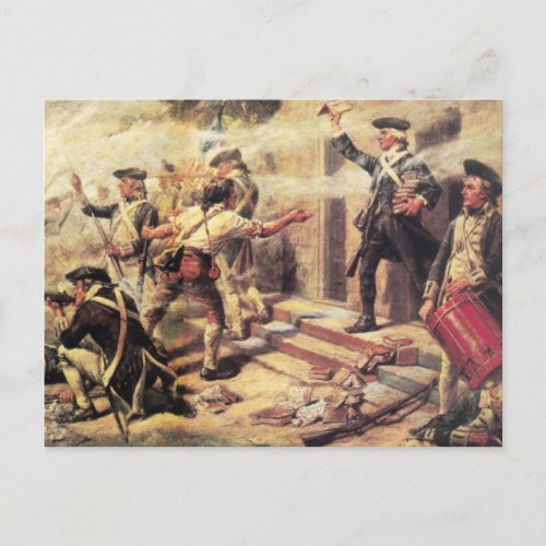 Battle of Springfield Postcard