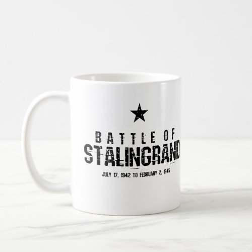Battle of Stalingrad WW2 Coffee Mug