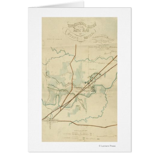 Battle of Stones River - Civil War Panoramic (Front)