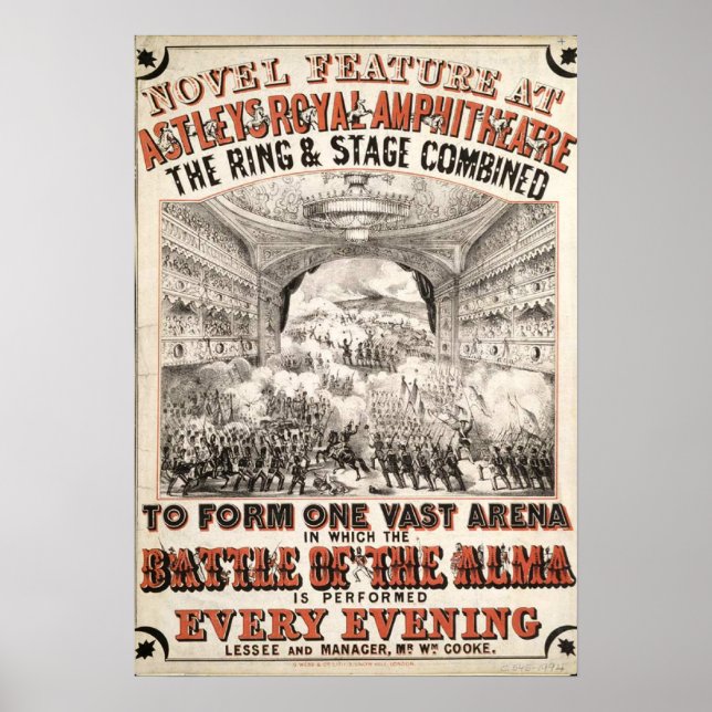 Battle Of The Alma Poster (Front)