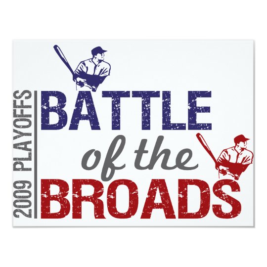 Battle of the Broads Card