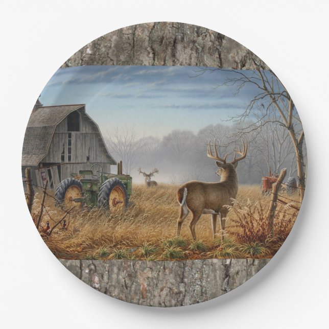 Battle Of The Bucks Paper Plates (Front)