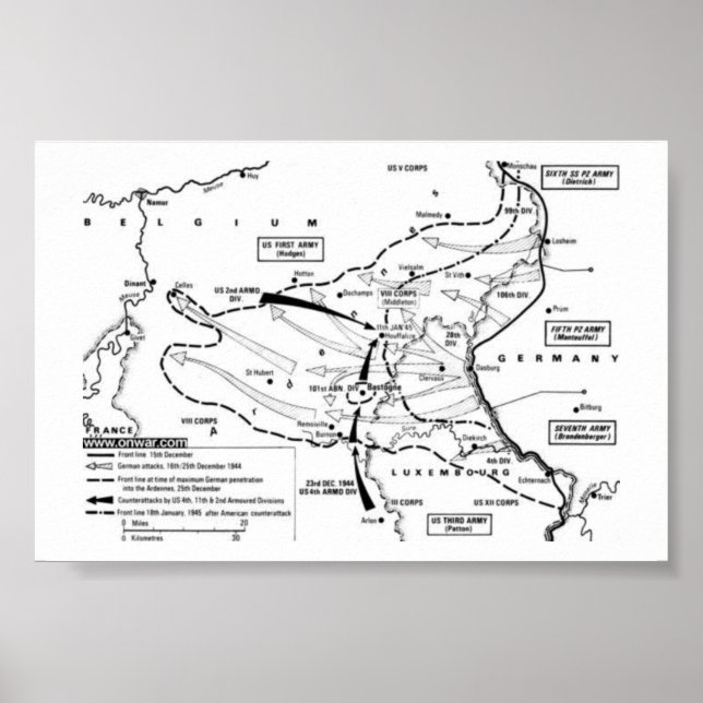 Battle of the Bulge Poster (Front)