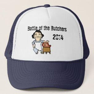 Battle of the Butcher 2014 v3 Trucker Hat