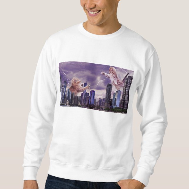 Battle of the Cats Sweatshirt (Front)
