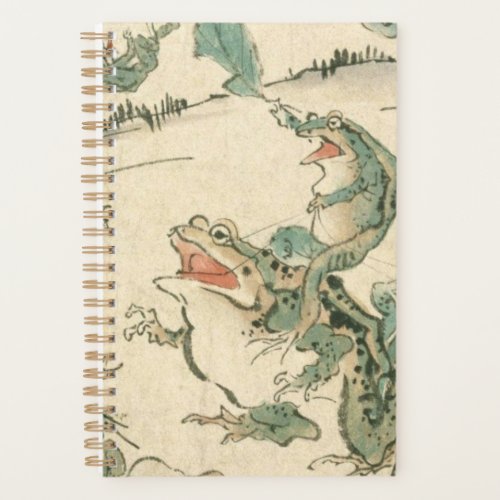 Battle Of The Frogs _ Kawanabe Kyosai Planner