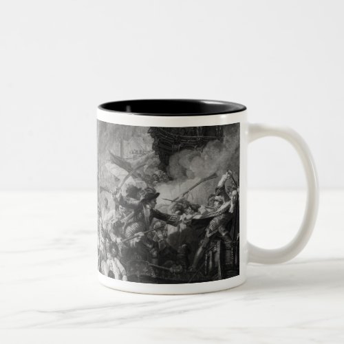 Battle of the Hague 29th May 1692 Two_Tone Coffee Mug