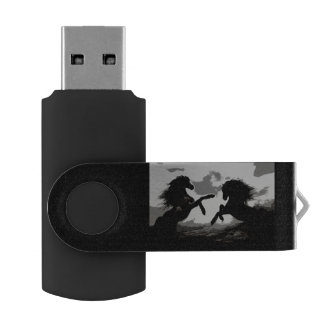Battle of the Horses - Equine Art Flash Drive