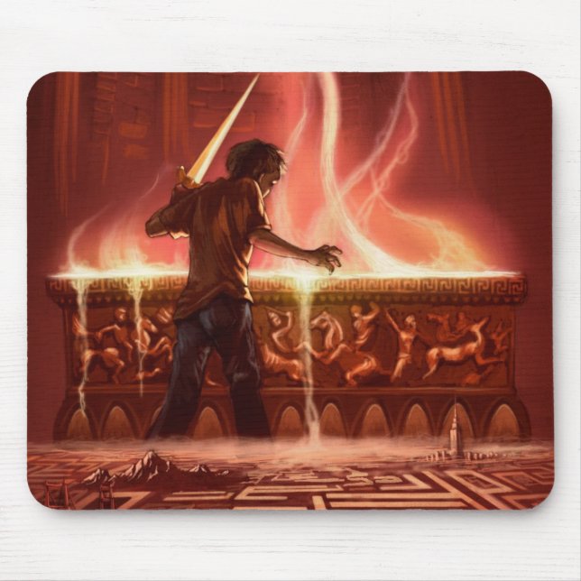 Battle of the Labyrinth Mousepad (Front)