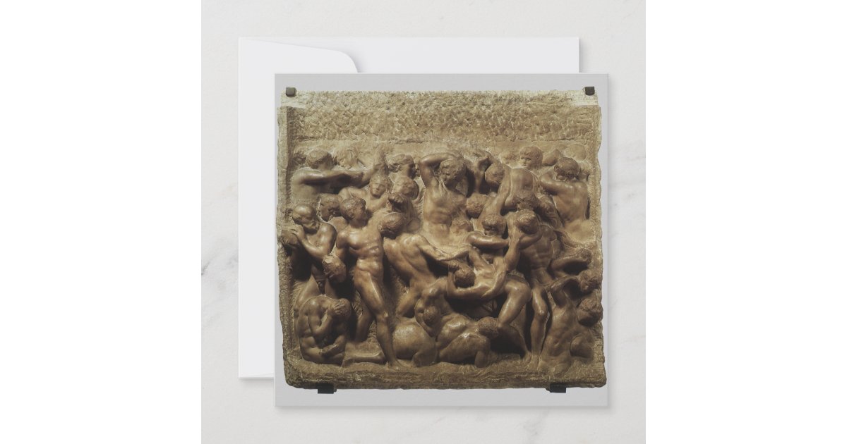 Battle Of The Lapiths And Centaurs By Michelangelo Zazzle Battle Of The Lapiths And Centaurs By Michelangelo Zazzle