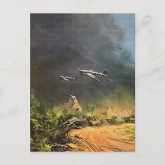 Battle of the liberation of France Postcard