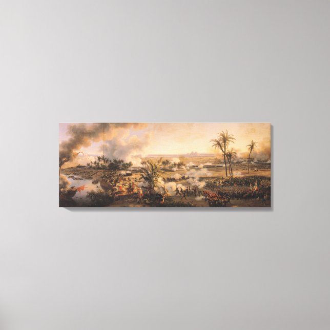 Battle of the Pyramids, 21st July 1798, 1806 Canvas Print (Front)