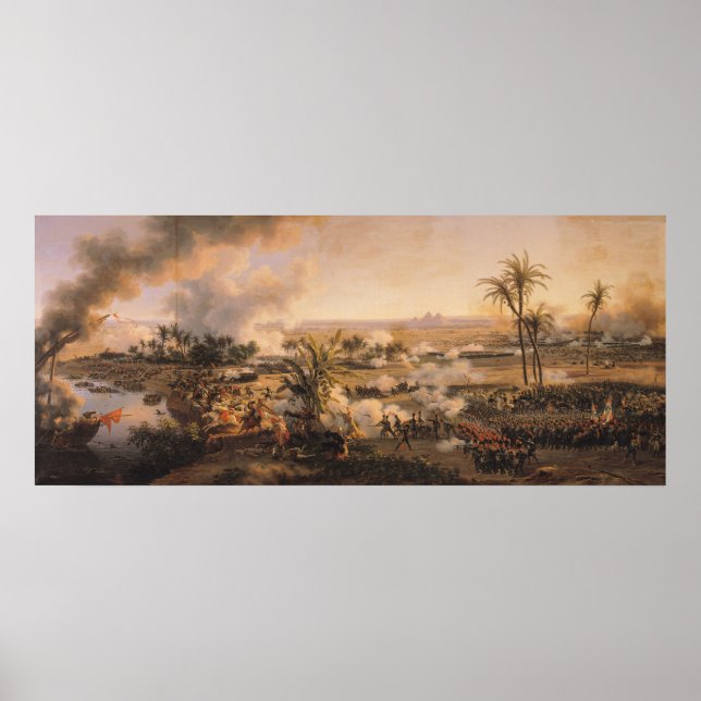 Battle of the Pyramids, 21st July 1798, 1806 Poster (Front)