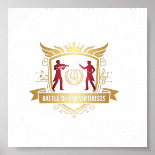Battle of the Virtuosos Poster (Front)