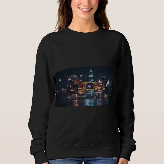 Battle Of The Virtuosos Youtube Banner Design Sweatshirt (Front)