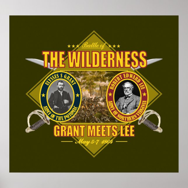 Battle of the Wilderness Poster (Front)