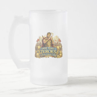 Battle of Thermopylae Questionable Quotes History Frosted Glass Beer Mug
