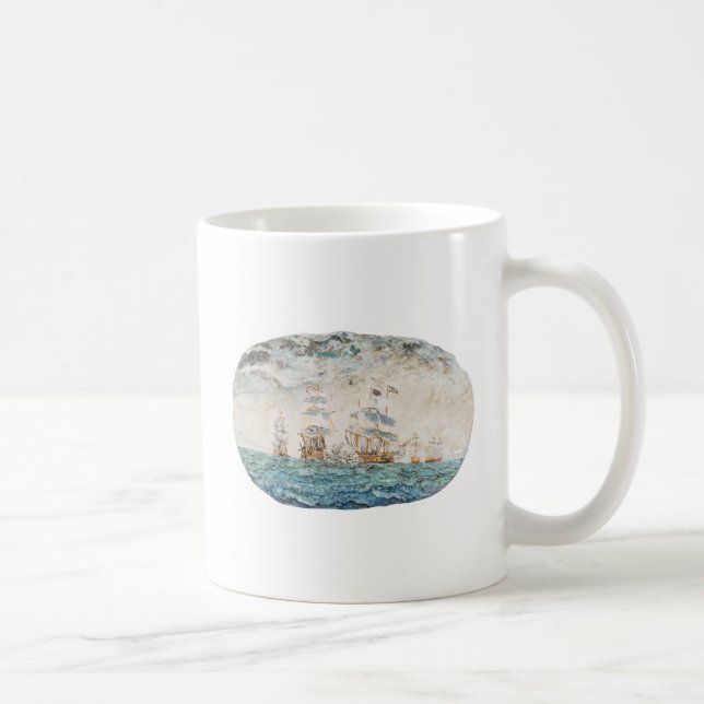 Battle of Trafalgar 1805 1998 Coffee Mug (Right)