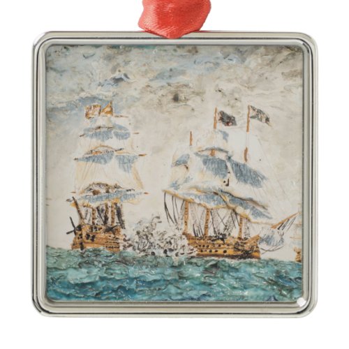 Battle of Trafalgar 1805 1998 Metal Ornament