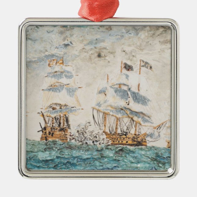 Battle of Trafalgar 1805 1998 Metal Ornament (Front)