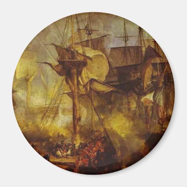 Battle of Trafalgar 1808 Magnet (Front)