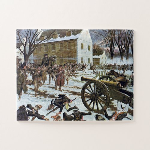 Battle of Trenton by Charles McBarron Jigsaw Puzzle