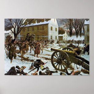Battle of Trenton Canvas Poster