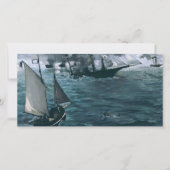 Battle of USS Kearsarge and CSS Alabama Manet (Front)