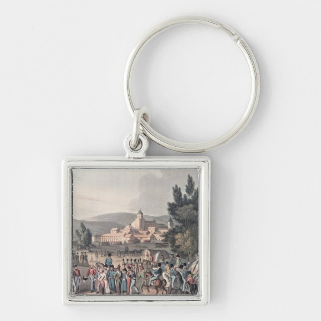 Battle of Vittoria,Bringing in the Prisoners Keychain (Front)