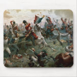 Battle Of Waterloo, 18th June 1815, 1898 (colour L Mouse Pad at Zazzle