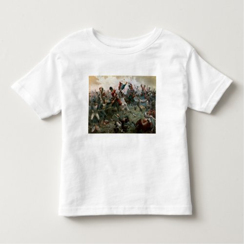 Battle of Waterloo 18th June 1815 1898 colour l Toddler T_shirt