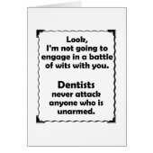 Battle of Wits Dentist (Front)