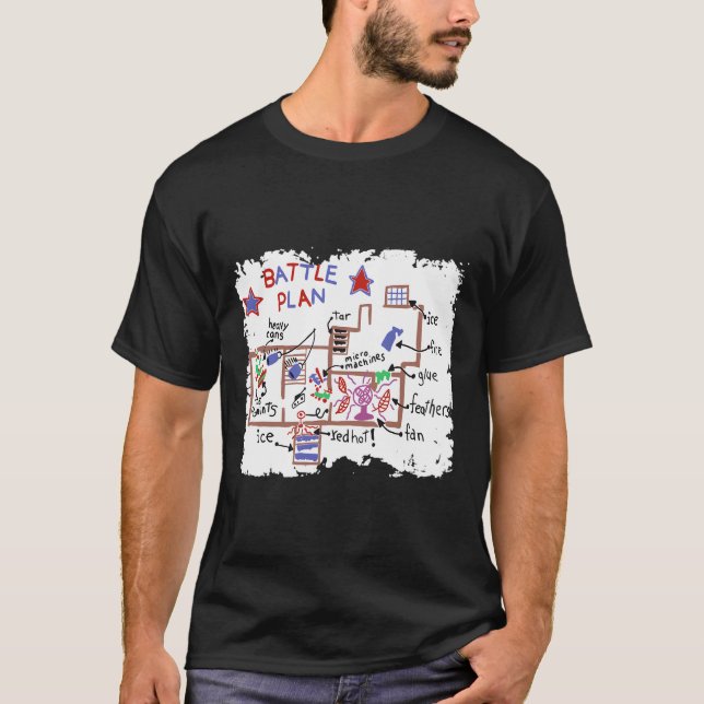 Battle Plan Home Hand Dawn Alone T-Shirt (Front)